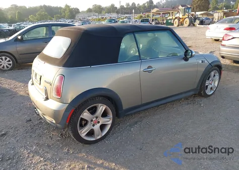 2008 Mini Cooper S из США, поврежденный, VIN WMWRH33558TL96555